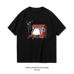 Frieren Beyond Journey's End Frieren Eaten Anime Japanese T-shirt Summer Cotton Woman Man Graphic T Shirts Adult O-neck Tops