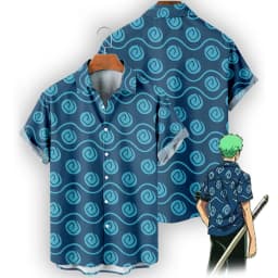 Summer Men's One Piece Hawaiian Shirt Monkey D Luffy Graphic Short Sleeve Casual Anime Kids Clothes Tropical Beach Holiday Tops