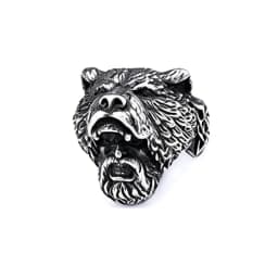 Viking Style Stainless Steel Huge Dragon Ring for Men Male Fashion Jewelry as gift with wooden box