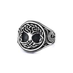Viking Style Stainless Steel Huge Dragon Ring for Men Male Fashion Jewelry as gift with wooden box