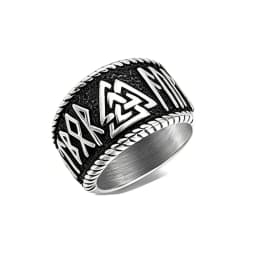 Viking Style Stainless Steel Huge Dragon Ring for Men Male Fashion Jewelry as gift with wooden box