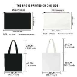 Minimalist Floral Botanical Canvas Tote Bag, Stylish & Spacious Reusable Bag, Great for Errands, Travel & Casual Outings Lovers