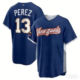 2026 3d Printing Venezuela WBC Home Baseball Jersey Ronald Acuna Jr #21 Jose Altuve #27 Men Kids Sports Baseball Shirts Custom