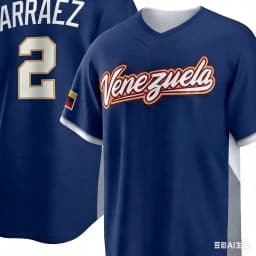 2026 3d Printing Venezuela WBC Home Baseball Jersey Ronald Acuna Jr #21 Jose Altuve #27 Men Kids Sports Baseball Shirts Custom