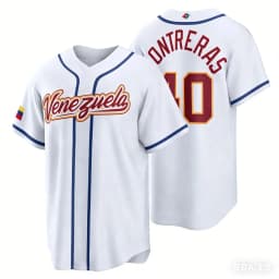 2026 3d Printing Venezuela WBC Home Baseball Jersey Ronald Acuna Jr #21 Jose Altuve #27 Men Kids Sports Baseball Shirts Custom