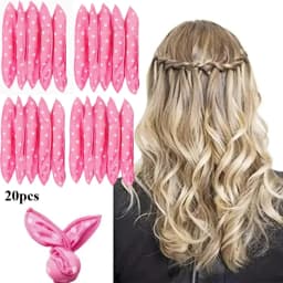 20Pcs Hair Curlers Soft Sleep Pillow Hair Rollers Set Best Flexible Foam and Sponge Magic DIY Creativity Hair Styling Tools