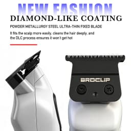 Professional Floating High Speed Foil Shaver Hair Beard Trimming Set Electric Trimmer for Man with Base BRDCLIP