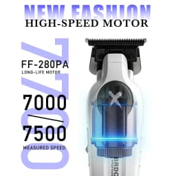 Professional Floating High Speed Foil Shaver Hair Beard Trimming Set Electric Trimmer for Man with Base BRDCLIP