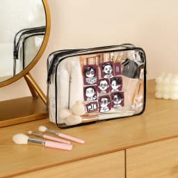 Pvc Transparent Travel Storage Bag with Zipper Arirang World Tour 2026 Cosmetics Toiletries and Kpop Fan Gift Makeup Boxes