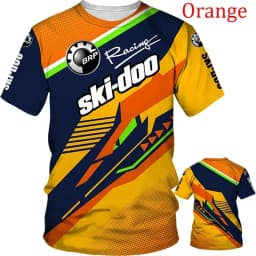 Can-Am Team BRP Racing T-Shirt 3D printed quick-drying and breathable sports clothing for summer, outdoor streetwear