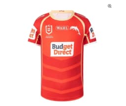 2026 Summer New Dolphins NRL Jersey Family Matching Y2K Star Chasing T-shirt Suitable for Daily and Training Wear