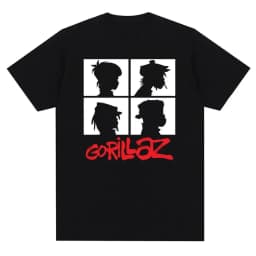 2026 New Music Band Gorillazs Punk Rock Print T Shirt 90s Casual Fashion Short Sleeve Plus Size T Shirt Unisex