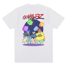 2026 New Music Band Gorillazs Punk Rock Print T Shirt 90s Casual Fashion Short Sleeve Plus Size T Shirt Unisex