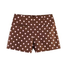 Woman Vintage Polka Dot Shorts High Waist 2026 Summer New A Line Wide Leg Casual White Hot Pants Loose Fit Shorts for Female
