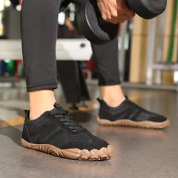 Unisex Breathable Lightweight Anti-Slip Wear-Resistant Climbing Shoes Comfortable Flat Heel Elastic Band Sports Fitness Training