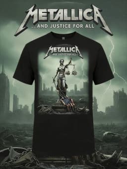 Metallica Band T-Shirt 100% Cotton Graphic Tee Men Women Summer Streetwear Top
