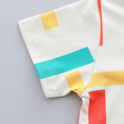 Summer Infant Toddler 4-Color Striped Full-Print Polo Shirt And Shorts Set with Lapels - Baby Boys Clothing Set