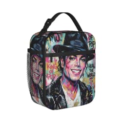 Singer Michael Jacksons MJ 2026 Insulated Lunch Tote Bag For School Food Container Reusable Cooler Thermal Lunch Box
