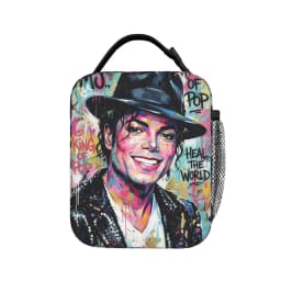 Singer Michael Jacksons MJ 2026 Insulated Lunch Tote Bag For School Food Container Reusable Cooler Thermal Lunch Box