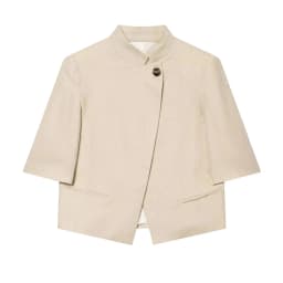 KONDALA Office Lady Casual Chic Women Blazer Stand Collar Single Button Loose Blazer Fashion 2026 Spring Summer Holiday Blazer