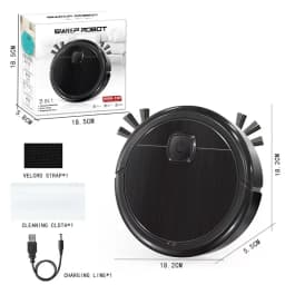 Lenovo Smart Sweeping Robot Vacuum Mop 3-in-1 4000pa Strong Suction Washable Mop For Pet Hair Hard Floor Ideal Home Kitchen Room