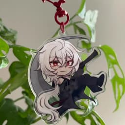 ADWD Grim Acrylic Keychain 5012 Customize Design Date Death Theme Collectible Item