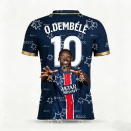 2026 Ousmane Dembélé France Team Football Jersey Match & Training Kit Summer Sports Men's T-Shirt Kid's Clothing Tee Y2k Woman