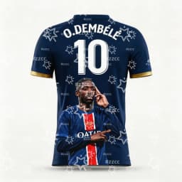 2026 Ousmane Dembélé France Team Football Jersey Match & Training Kit Summer Sports Men's T-Shirt Kid's Clothing Tee Y2k Woman