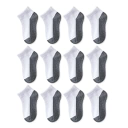 12 Pairs Kids Breathable Sport Ankle Socks Non-Slip Casual School Uniform Socks for Boys And Girls