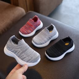 Children Running Sneakers Boys Girls Casual Mesh Breathable Anti-Slip Walking Toddler Soft Soled Girls Shoes