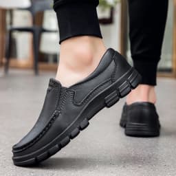 Men's Chef Shoes Waterproof and Oil-Proof Kitchen Chef Shoes Light and Non-Slip Hotel Restaurant Shoes Garden Shoes Plus Size 48
