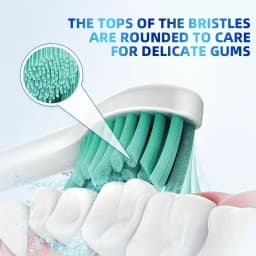 8pack Electric Toothbrush Replacement Heads Compatible with Sonicare HX2 Series Models HX2021, HX2421, HX2431,HX243W,HX2482