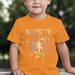KATSEYE Printed T-Shirt Kids Katseye Design Boys Girls Cotton Top Casual Short Sleeve Crew Neck Comfortable T Shirt for Children