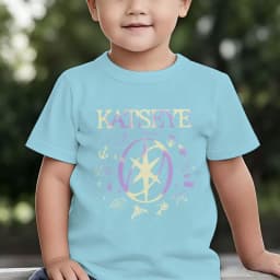 KATSEYE Printed T-Shirt Kids Katseye Design Boys Girls Cotton Top Casual Short Sleeve Crew Neck Comfortable T Shirt for Children
