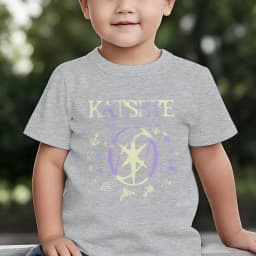 KATSEYE Printed T-Shirt Kids Katseye Design Boys Girls Cotton Top Casual Short Sleeve Crew Neck Comfortable T Shirt for Children