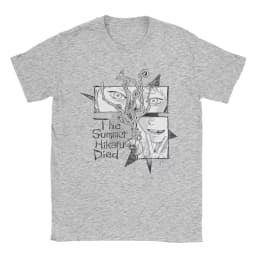 The Summer Hikaru Died Y2K Graphic Tee Hikaru And Yoshiki Print 100 Cotton Oversized Streetwear Casual Short Sleeve Unisex Tops