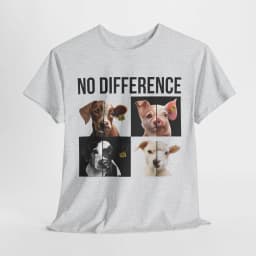 Novelty Vegan Animal Rights Men T Shirt Cotton Tee Women Oversize Loose Summer O-Neck Casual Streetwear Humor Funny Tops