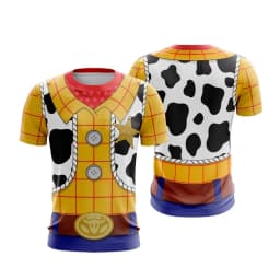 T-shirt Costume Shirt for Men Halloween 3D Print Tee