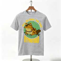 Futurama Hypnotoad T Shirt for Men All Glory To The Hypnotoad Graphic Novelty Tee Casual Short Sleeve Black Cotton Top 2026 New