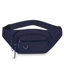 Waterproof Women's Nylon Fanny Pack – Convertible Crossbody Chest Bag with Large Capacity for Outdoor Use