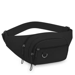 Waterproof Women's Nylon Fanny Pack – Convertible Crossbody Chest Bag with Large Capacity for Outdoor Use