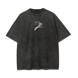 Kento Nanami T Shirt Men Jujutsu Kaisen 7:3 Ratio Vintage Acid Wash Streetwear Retro Japanese Anime Graphic Tees 2026 New Summer