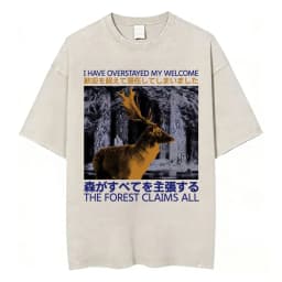 Funny LOTR Mordor Mount Doom National Park Vintage Washed T Shirts Men Women Fashion Japanese Style Oversized T-shirt Streetwear