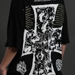 New GYM 2026 American Streetwear Brand Hip-hop Loose Skull Print Fitness Men's Sports Fitness Short-sleeved T-shirt