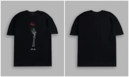 New GYM 2026 American Streetwear Brand Hip-hop Loose Skull Print Fitness Men's Sports Fitness Short-sleeved T-shirt
