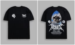New GYM 2026 American Streetwear Brand Hip-hop Loose Skull Print Fitness Men's Sports Fitness Short-sleeved T-shirt