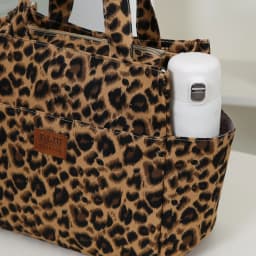 New Large-Capacity Lunch Bag, Thickened Fabric Lining with Aluminum Foil, Leopard Print, Handbag, Lunch Box Storage Bag