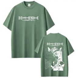 Anime Death Note Misa T Shirts Men Women Clothing High Quality Cotton Tee Shirt Fashion Vintage Short Sleeve T-shirts Streetwear