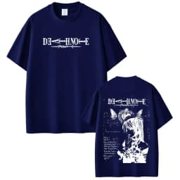 Anime Death Note Misa T Shirts Men Women Clothing High Quality Cotton Tee Shirt Fashion Vintage Short Sleeve T-shirts Streetwear