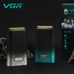 VGR New Reciprocating Shaver Gradient Matte Body Men's Shaver Convenient Home Travel Shaver Hair Removal and Whitening V-326
